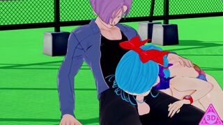 KOIKATSU Trunks Bulma Dragon Ball, have sex blowjob handjob and cumshot uncensored... Thereal3dstories
