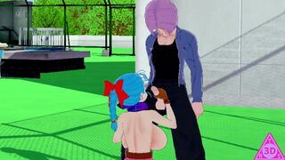 KOIKATSU Trunks Bulma Dragon Ball, have sex blowjob handjob and cumshot uncensored... Thereal3dstories