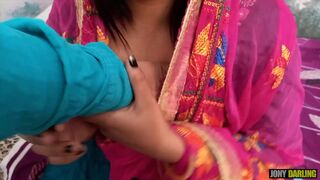 POV Punjabi Bhabhi Ko padoshi ne jabardasti pel diya real homemade sex video by jony darling Clear hindi audio - 2 image