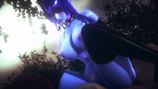 SUCCUBUS DOMINATES A GUY, RIDING A BIG DICK | 3D Animation - 8 image