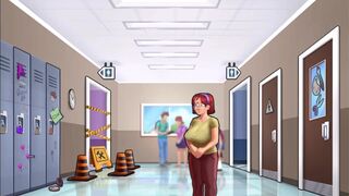 Summertime saga - got a boner everytime i saw boobs