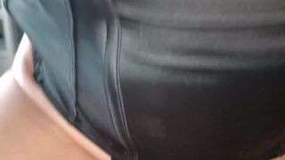 Tight skirt on sexy MILF's ass and dick in her open pussy - 14 image