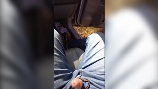 BBW milf craves to take a dick ride in the car - 9 image