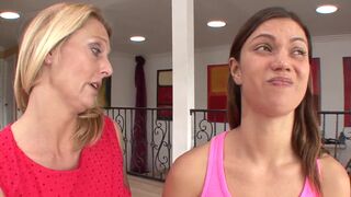 Lesbians Brenda James and Alyssa Reece don't mind the age