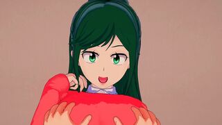 Fucking Deku's Mom Inko Midoriya Until Creampie - My Hero Academia Anime Hentai 3d Uncensored - 2 image