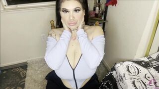 Watch Satinee Capona so Excited so Shows her Big Boobs - 13 image