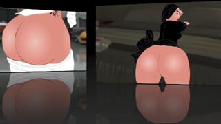 Destiny shows her thick curvy body, Amanda bounces her big tits, Goth Egg's petite sexy frame is insane and nixxy's ass is so soft - 11 image