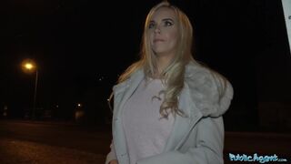 Public Agent Florane Russell Fucked in Car and Cum on her Tits - 5 image