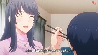 Breasty Anime Dark Brown mother I'd like to fuck Crave Cock And Fuck With Naive Chap - 2 image
