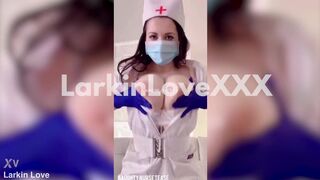 Naughty Nurse Tease with Larkin Love - 3 image