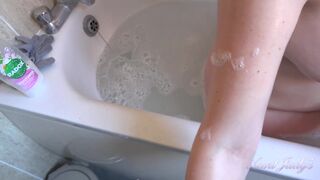Aunt Judy's Big Tit MILFs - Bath Time with Busty BBW MILF Charlie Rae (POV Experience) - 9 image