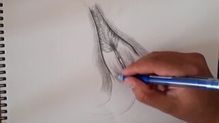 ROUGH PUSSY TREATMENT,A beautiful flower drawing female figure HD Porn, Hardcore, - 10 image