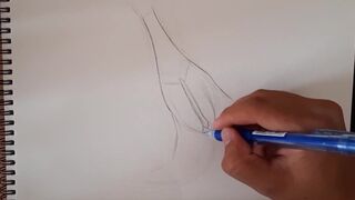 ROUGH PUSSY TREATMENT,A beautiful flower drawing female figure HD Porn, Hardcore, - 2 image