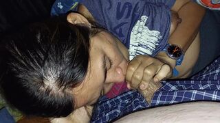 Asian Blowjob Queen BJ and Huge Cum Load - 9 image