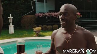 MARISKAX Texas Patti Double Screwed by 2 BBCs