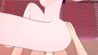 Mommy Minamoto Raikou Seizing your Dick Fate GO Hentai